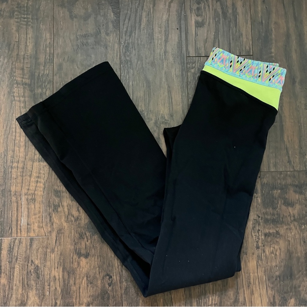 ivivva flare yoga legging reversible